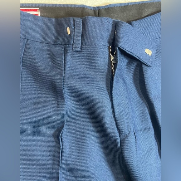 Retro Y2K Vintage UFO Made in USA 34W Classic Navy Chinos Skater Streetwear - Picture 2 of 9